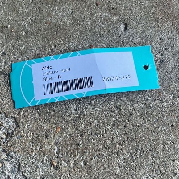 New Aldo Elektra Strappy heeled sandal Size 11 - Picture 7 of 8